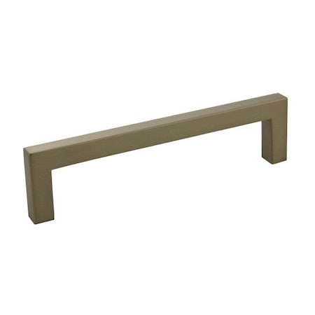 Crown 5-1/2" Modern Square Cabinet Pull with 5" Center to Center Rose Gold Finish CHP87227RG